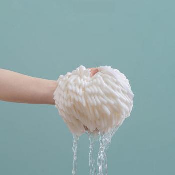 Großhandel B2B Aufhängbares Chenille-Handtuch Badezimmer
